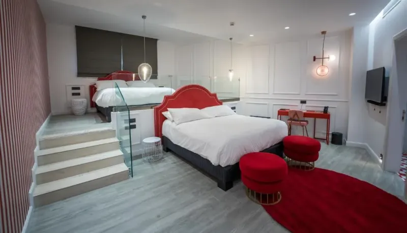 Family Room double or twin @ HOLM Boutique and Spa