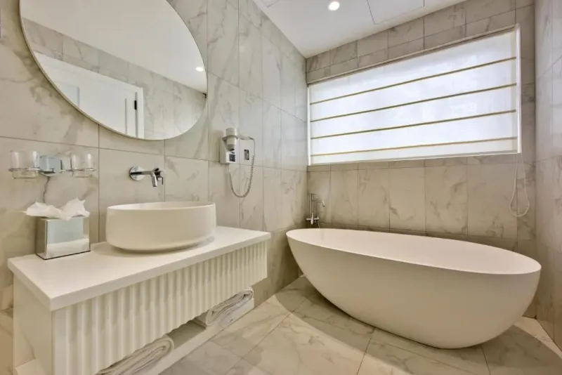 Executive Suite with Outdoor Spa Bath  amp  Kitchenette @ HOLM Boutique and Spa