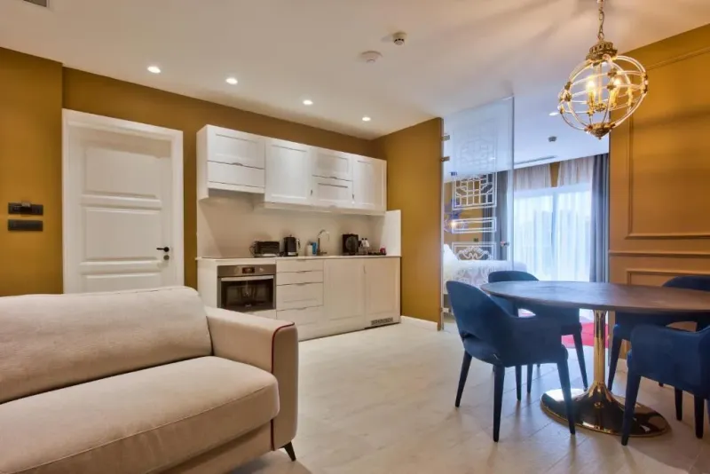 Executive Suite with Outdoor Spa Bath  amp  Kitchenette @ HOLM Boutique and Spa