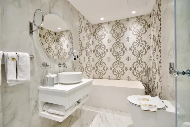 Executive Suite with Outdoor Spa Bath  amp  Kitchenette @ HOLM Boutique and Spa