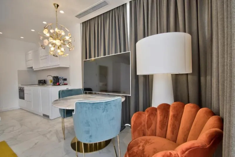 Executive Suite with Outdoor Spa Bath  amp  Kitchenette @ HOLM Boutique and Spa