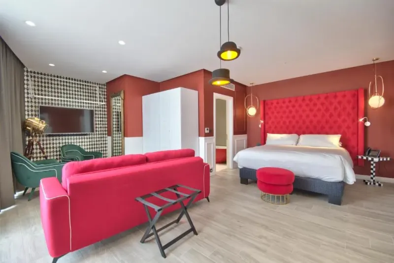 Executive Penthouse Suite with Outdoor Spa Bath  amp  Kitchenette @ HOLM Boutique and Spa