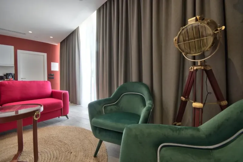 Executive Penthouse Suite with Outdoor Spa Bath  amp  Kitchenette @ HOLM Boutique and Spa