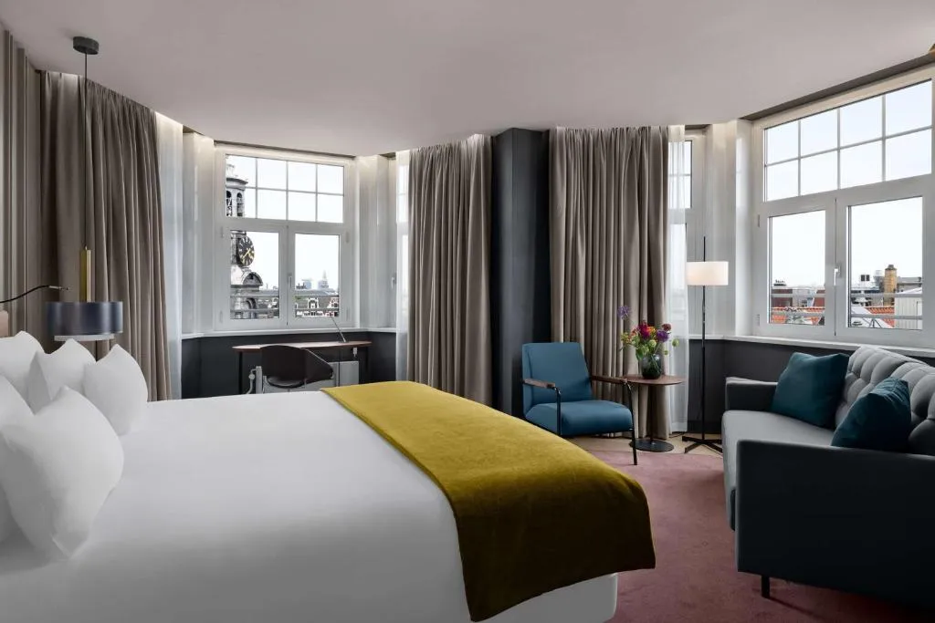 Junior Suite with View Extra Bed  3 Adults  @ NH Collection Amsterdam Flower Market