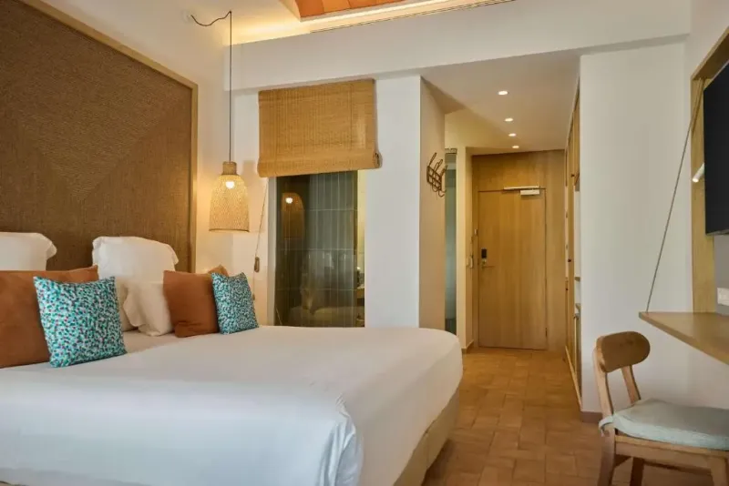 Deluxe King Room with Pool View @ Club Cala San Miguel Hotel  Curio Collection by Hilton