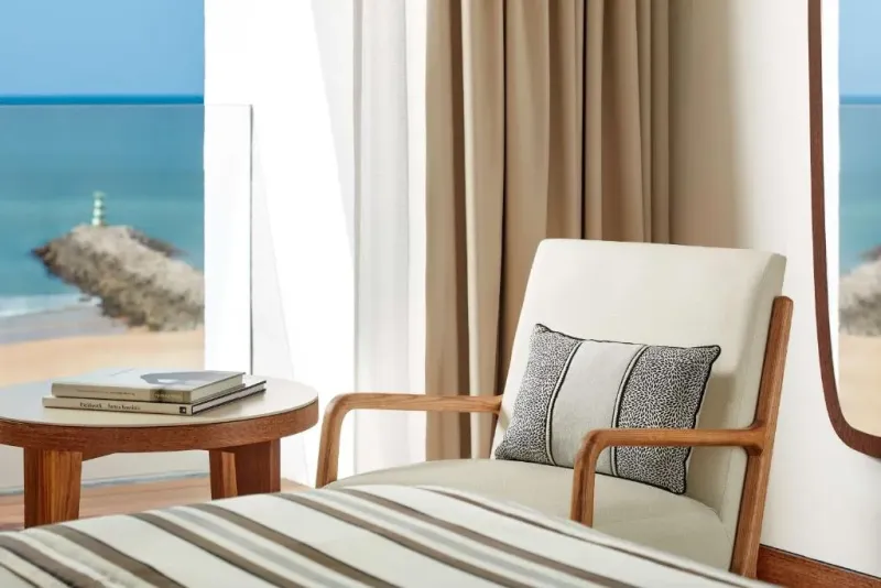 Premium Puro Beach Room with Sea View and Extra Bed  2 Adults   1 Child  @ Tivoli Marina Vilamoura Algarve