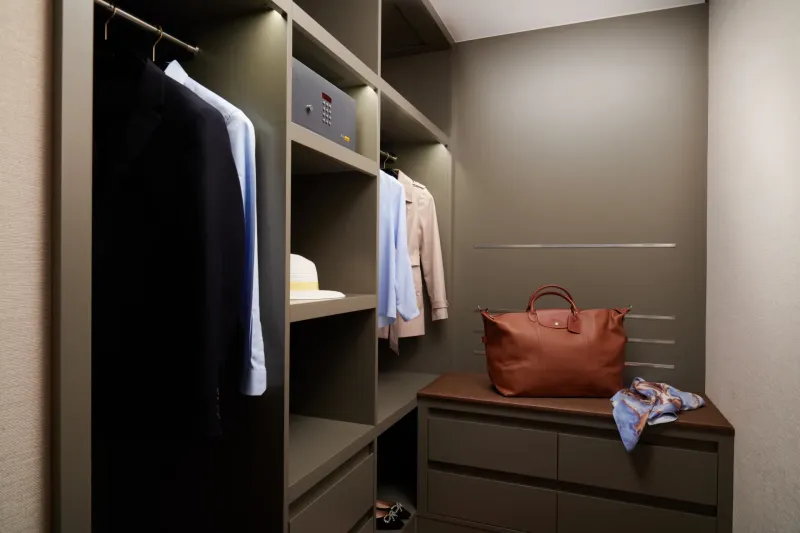 Junior Suite Park View closet