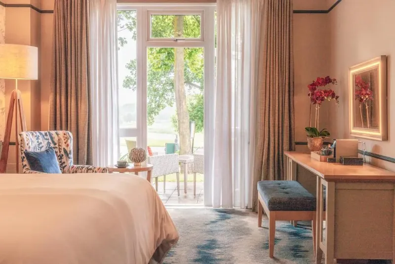 King Room with Balcony @ The Belfry Hotel  amp  Resort