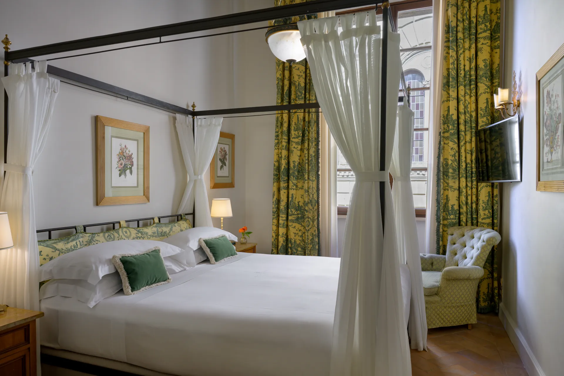Classic Double Room @ Grand Hotel Continental Siena   Starhotels Collezione