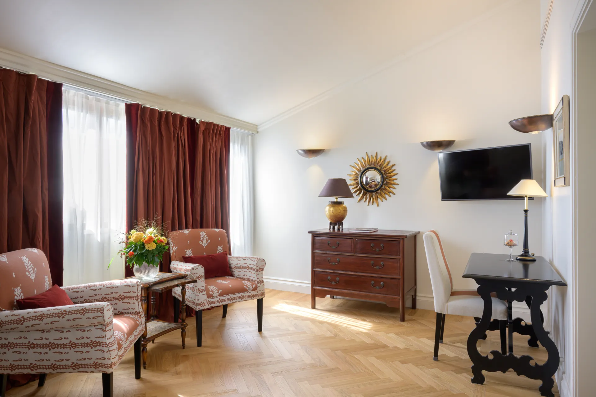 Deluxe Double Room @ Grand Hotel Continental Siena   Starhotels Collezione