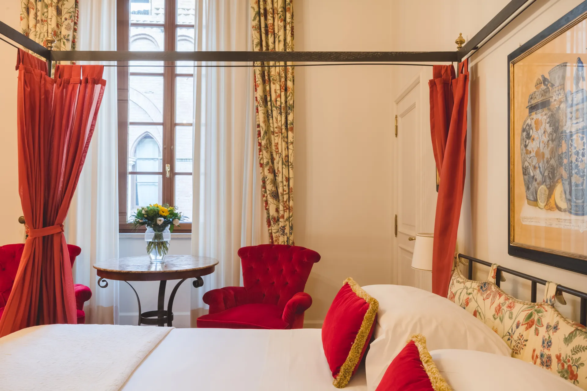 Deluxe Double Room @ Grand Hotel Continental Siena   Starhotels Collezione