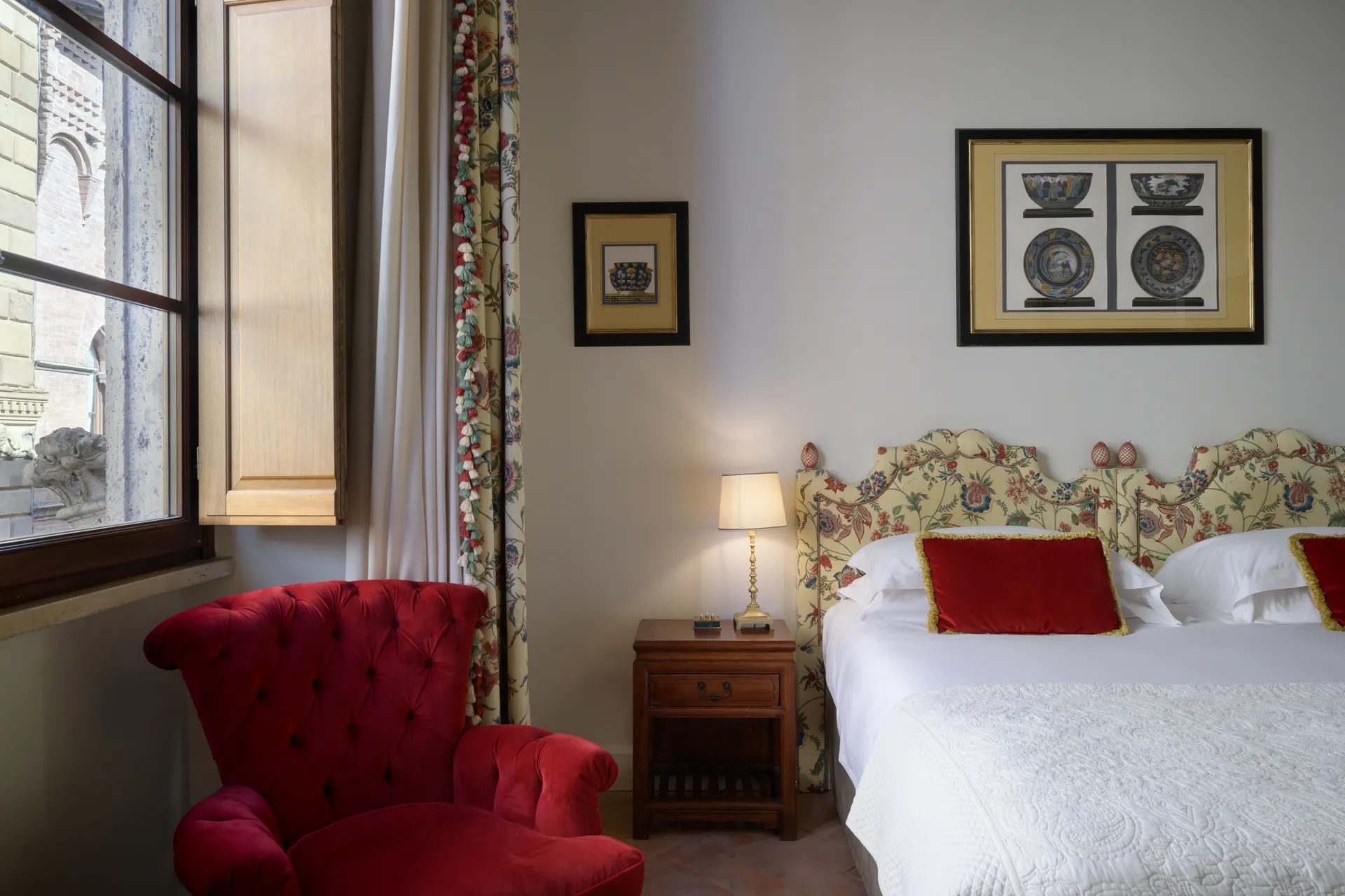 Superior Double Room @ Grand Hotel Continental Siena   Starhotels Collezione
