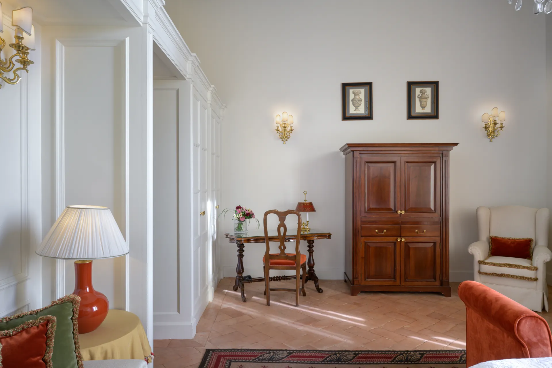 Deluxe Double or Twin Room with View @ Grand Hotel Continental Siena   Starhotels Collezione