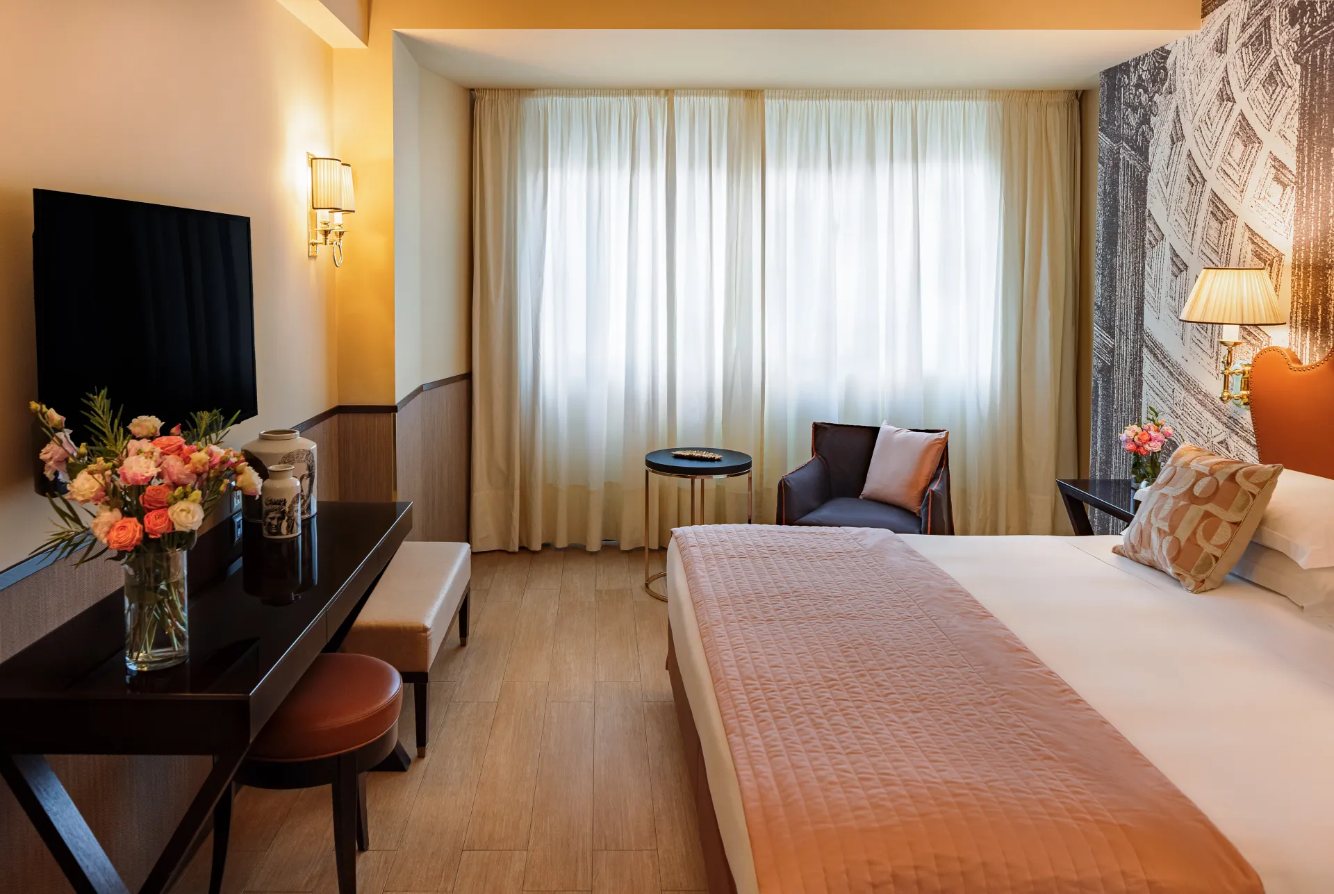 Deluxe Double or Twin Room @ Starhotels Michelangelo Rome