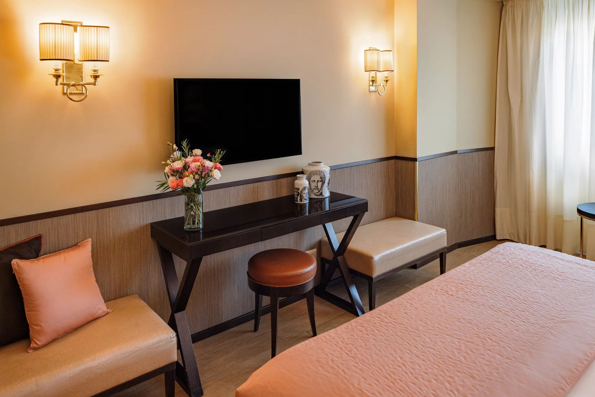 Deluxe Double or Twin Room @ Starhotels Michelangelo Rome