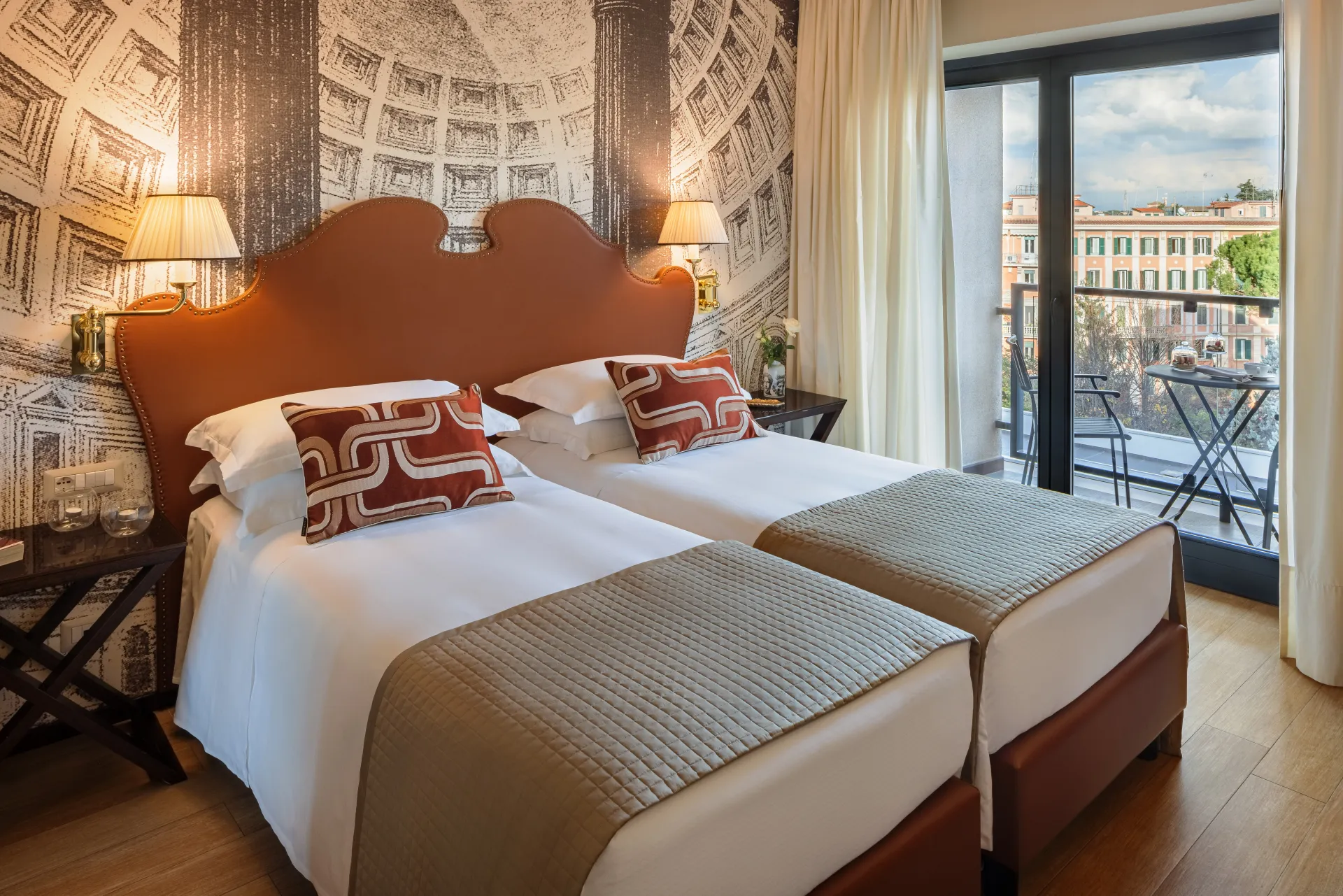 Deluxe Double or Twin Room with Balcony @ Starhotels Michelangelo Rome