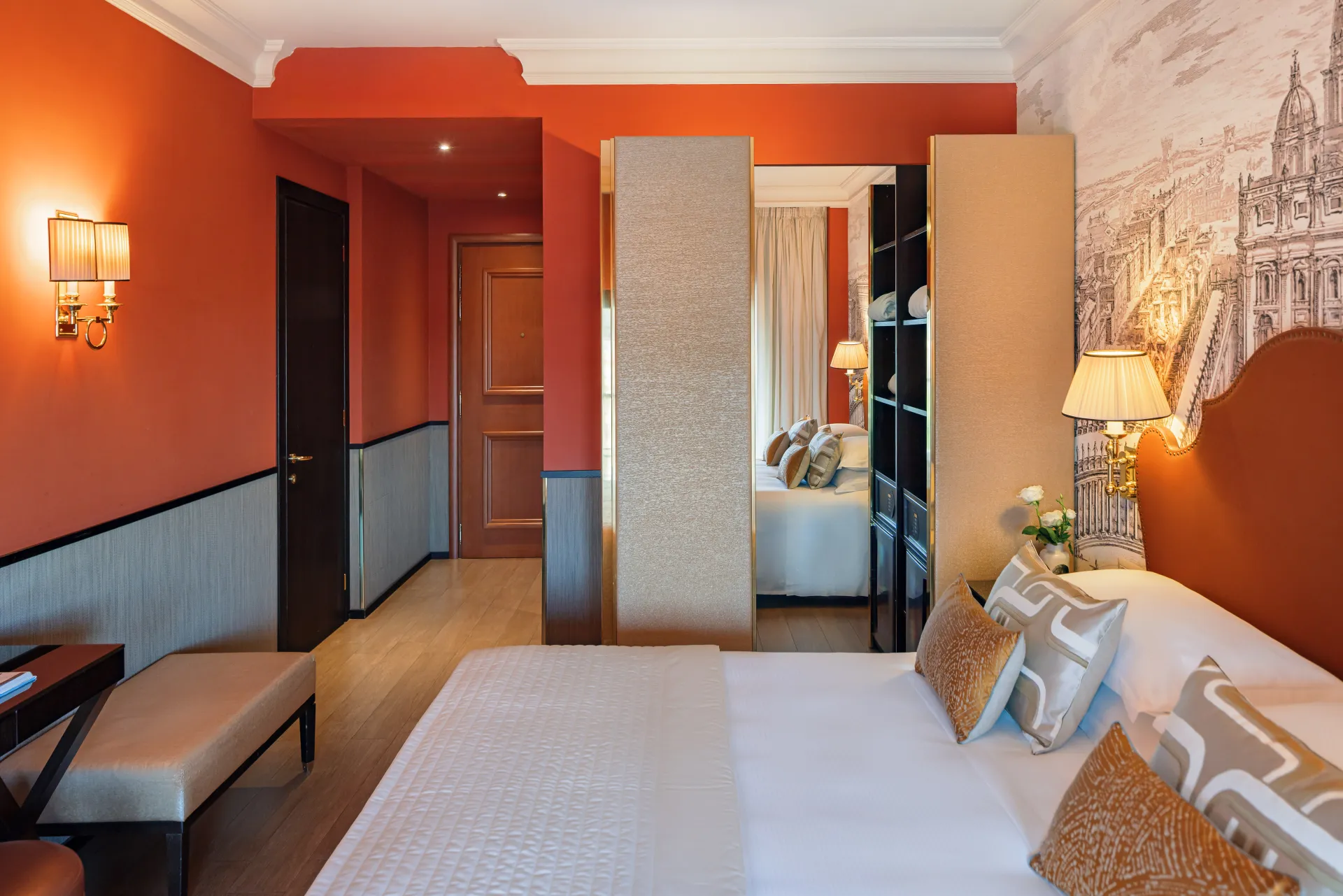 Connecting Room @ Starhotels Michelangelo Rome
