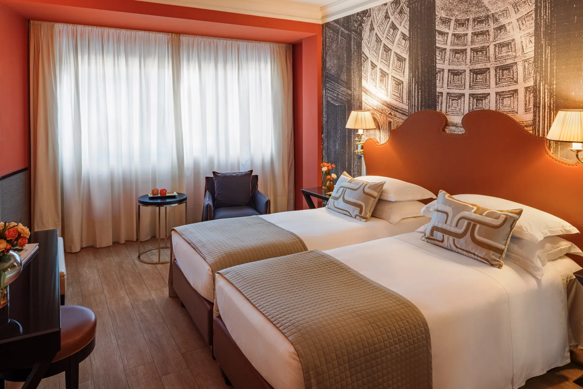 Connecting Room @ Starhotels Michelangelo Rome