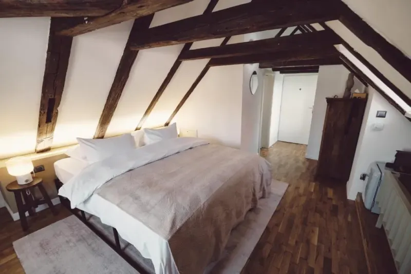 Deluxe Attic Studio with Castle View @ Domus Balthasar Boutique Hotel