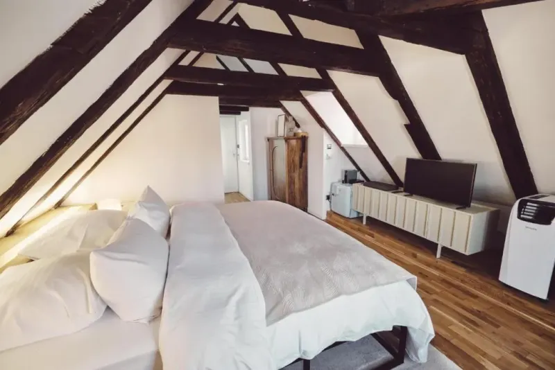 Deluxe Attic Studio with Castle View @ Domus Balthasar Boutique Hotel