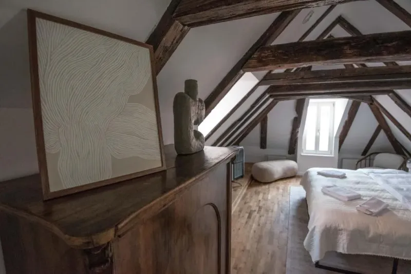 Deluxe Attic Studio with Castle View @ Domus Balthasar Boutique Hotel